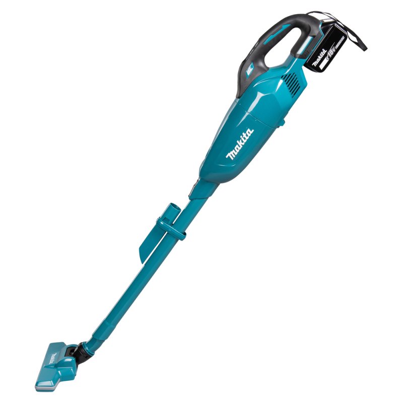 Makita DCL284FZ aspirateur balai et balai électrique Aspirateur-balai 2 en 1 Batterie Sec Tissu Sans sac Noir,