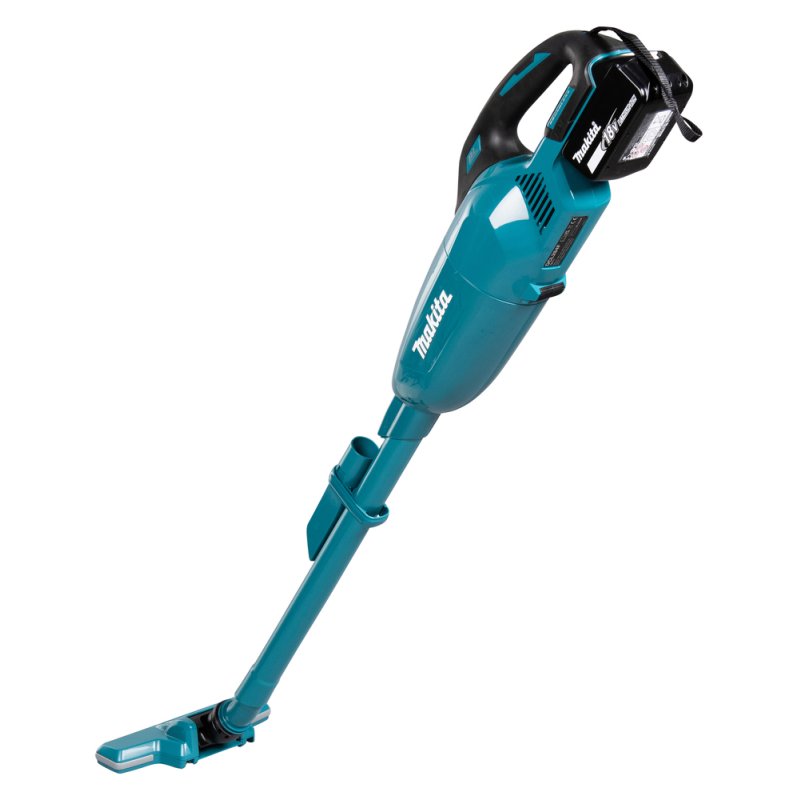 Makita DCL284FZ aspirateur balai et balai électrique Aspirateur-balai 2 en 1 Batterie Sec Tissu Sans sac Noir,
