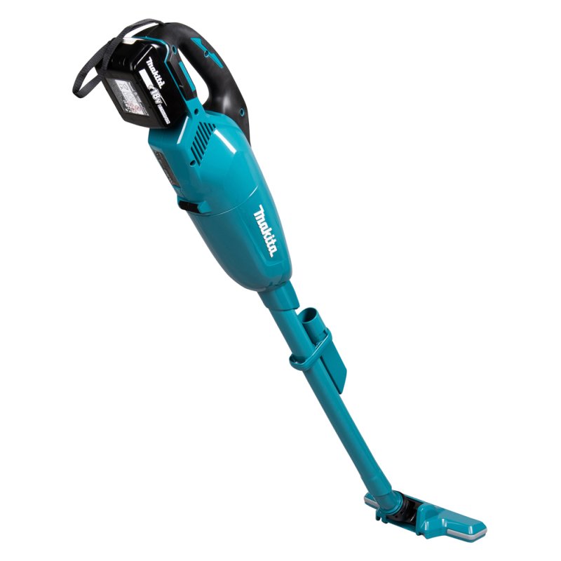 Makita DCL284FZ aspirateur balai et balai électrique Aspirateur-balai 2 en 1 Batterie Sec Tissu Sans sac Noir,