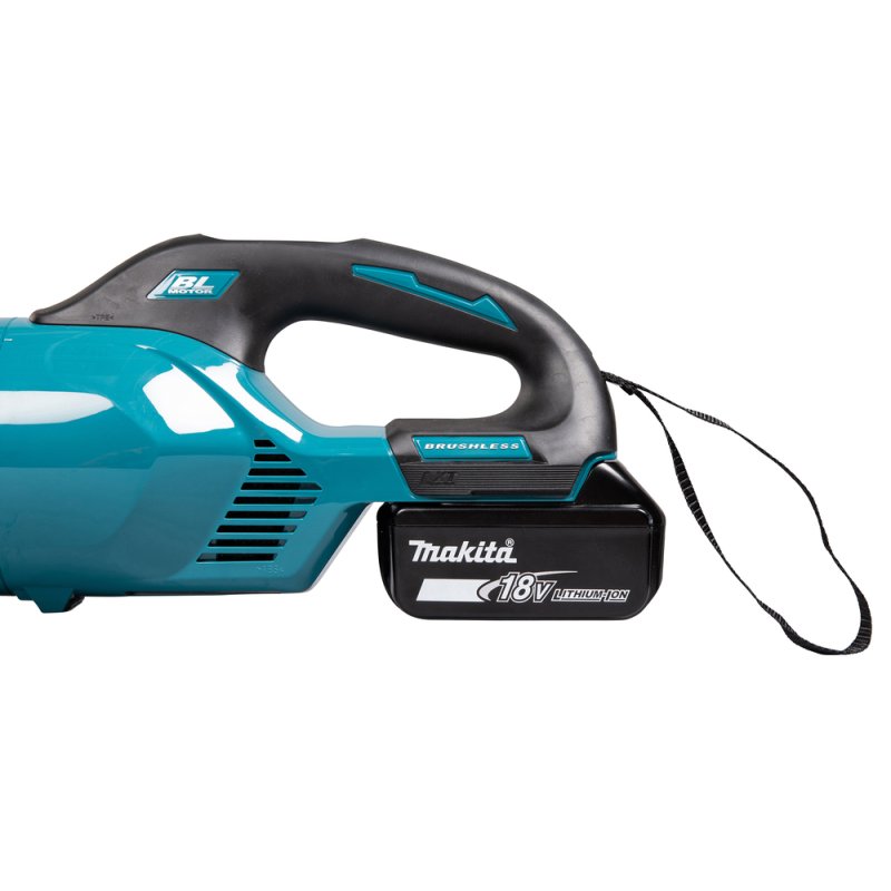 Makita DCL284FZ aspirateur balai et balai électrique Aspirateur-balai 2 en 1 Batterie Sec Tissu Sans sac Noir,