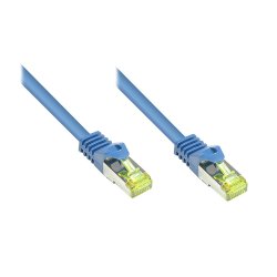 Good Connections Patchkabel m. Cat.7 Rohkabel blau 20m