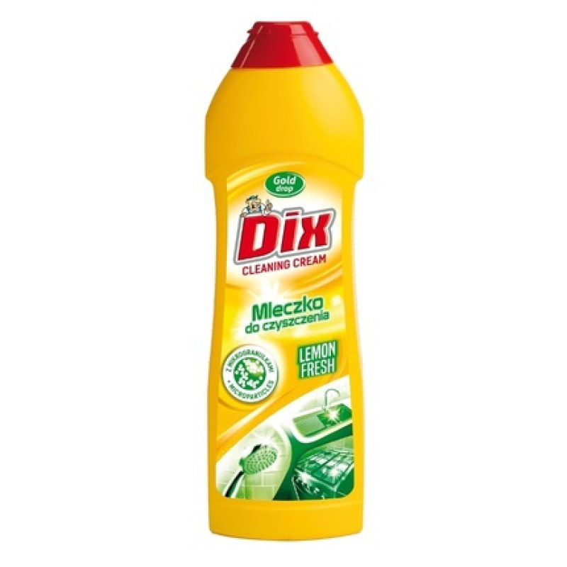 Dix Cleaning Cream Lemon Fresh 500g Effective Cleaning With A Fresh Lemon Scent