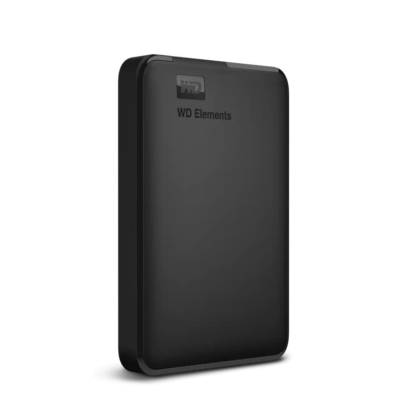 Western Digital Elements WD Portable - 1TB external hard drive Micro-USB B 2.0/3.2 Gen 1 (3.1 Gen 1) Black