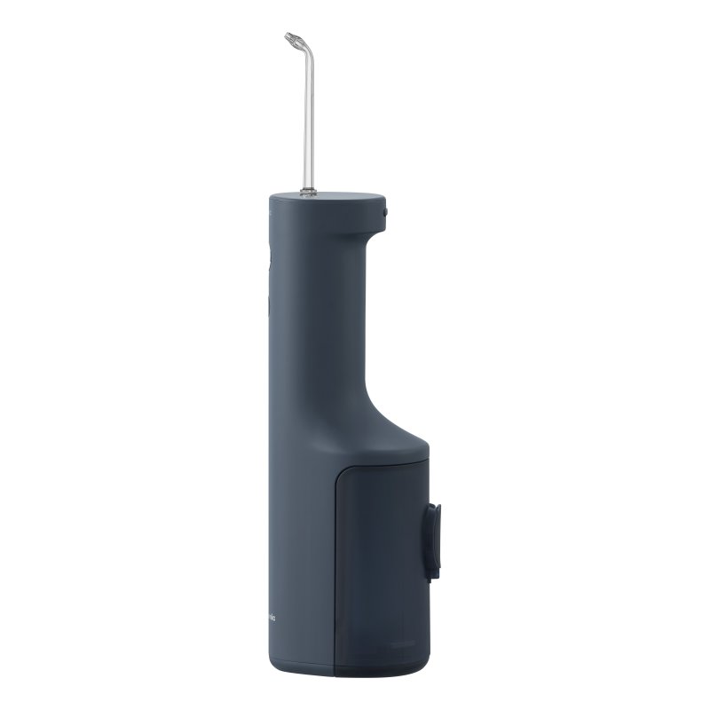 Panasonic 600 Series Ultrasonic Water Flosser EW-DJ66-A303 200ml IPX7 2 Nozzles 5 Pressure Levels Travel Accessory Navy