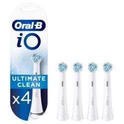 Oral-B iO Ultimate Clean ORAIOB4WH tête de brosses 4 pièce(s) Blanc