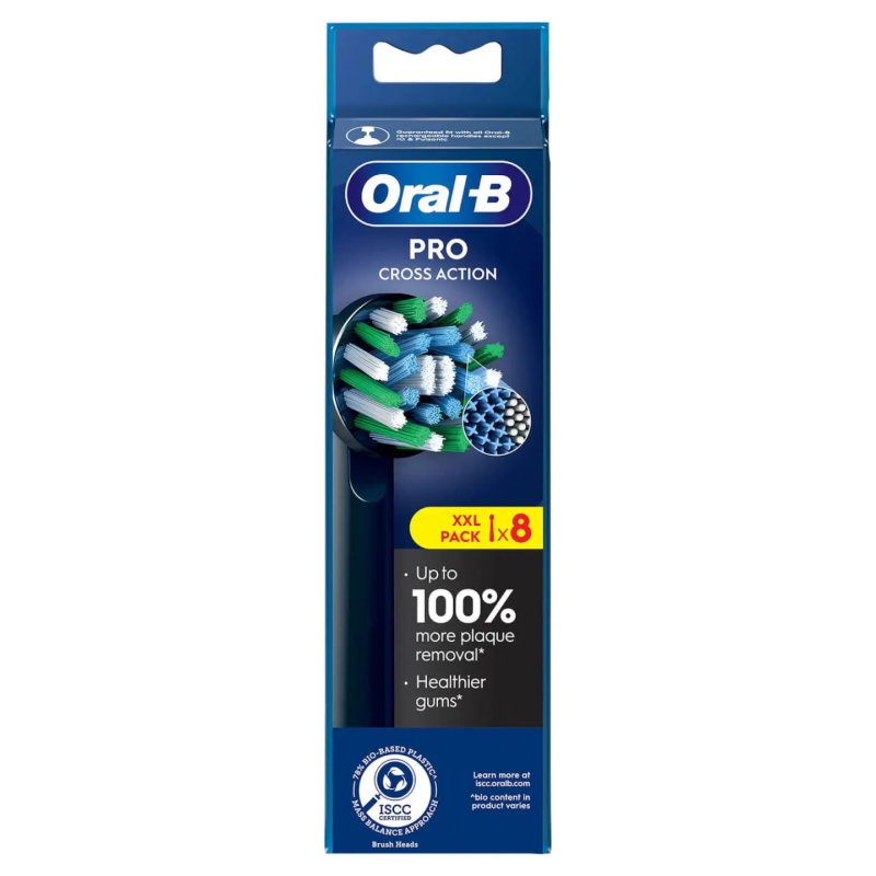Oral-B CrossAction 8 pc(s) Black