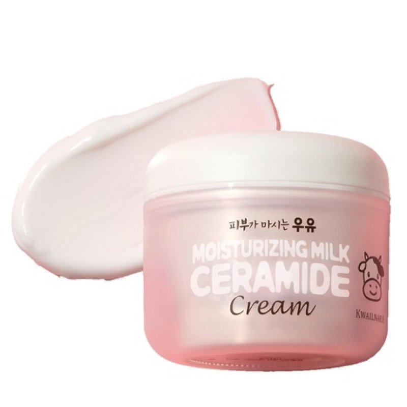 Welcos Kwailnara Moisturizing Milk Ceramide Cream - Long Lasting Hydrating
