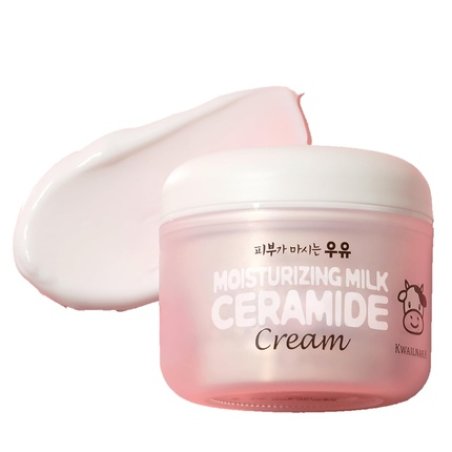 Welcos Kwailnara Moisturizing Milk Ceramide Cream - Long Lasting Hydrating