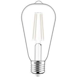 Avide LED Birne White Filament ST64 8.5W E27 WW 2700K