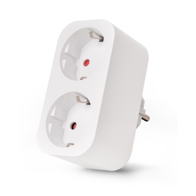 Entac WIFI Steckdosenadapter 2-fach
