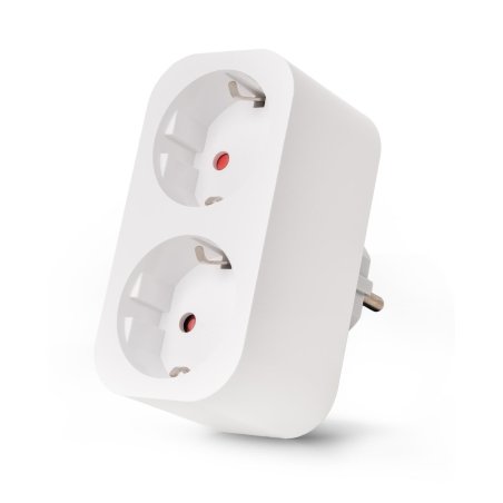 Entac Smart Double Socket Adapter WIBLE