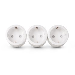 Entac Remote Controlled Socket, Set of 3 Sockets with RC