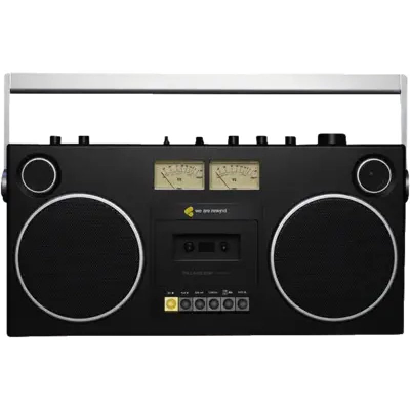 WE ARE REWIND GB-001 Curtis Portable cassette player 1 deck(s) Black