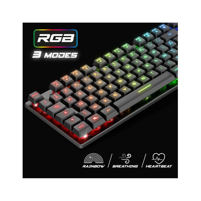 Clavier filaire Gamer Spirit Of Gamer Pro-K1 RGB (Noir)