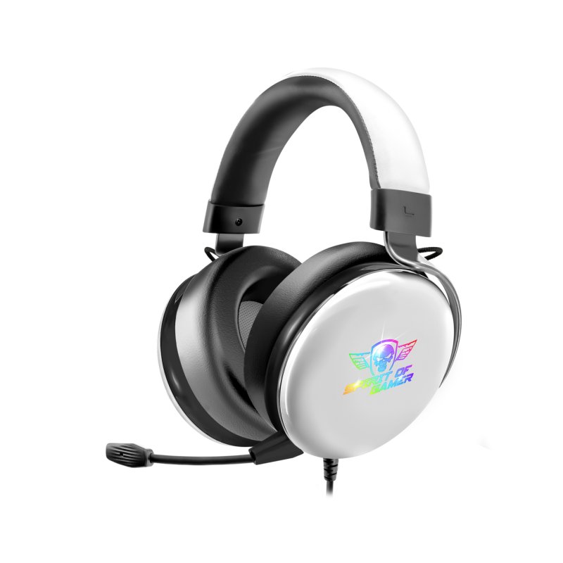 Casque Gamer filaire Spirit Of Gamer Xpert H700 RGB (Noir/Blanc)