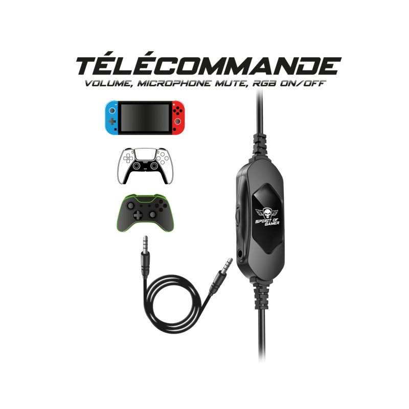 Spirit of Gamer XPERT H700 Headset Wired Head-band Gaming White