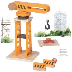 Goki - Rotating Crane with Two Safety Barriers (55824)