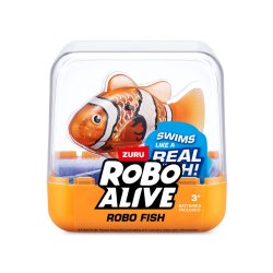 Robo Alive - Fish Orange w. white(7191B)