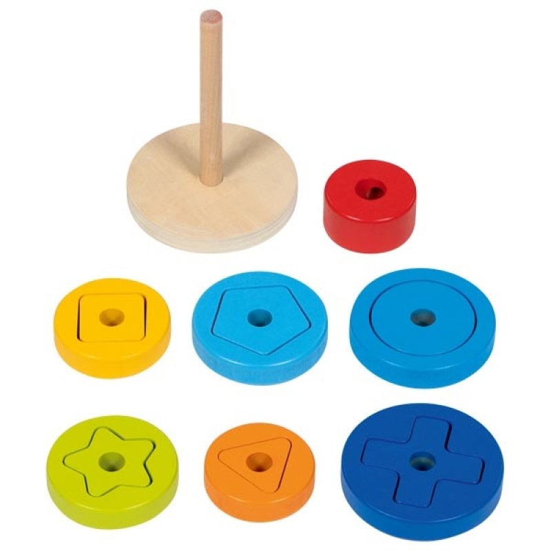 Goki - Shape Stacking Tower (58299)