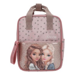Topmodel - TOPModel Backpack DOTS - rosé with grey dots - Small