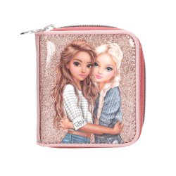 Topmodel - Purse DOTS - Rosé with Grey Dots