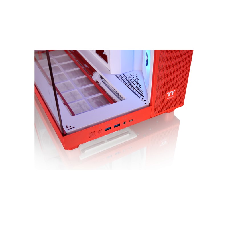 View 380 XL TG ARGB (rot, Tempered Glass x 2)