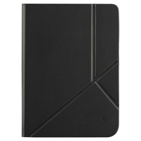 tolino shine / shine color - Origami Falttasche - Schwarz Kompatibel mit dem tolino shine und shine color