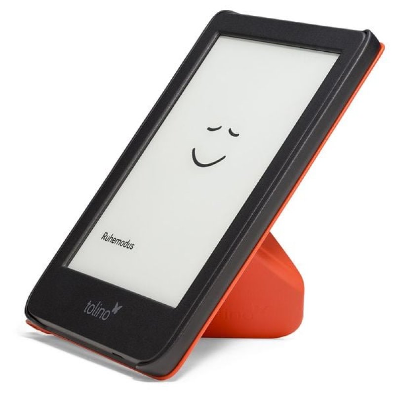 tolino shine / shine color - Origami Falttasche - Cayenne Red Kompatibel mit dem tolino shine und shine color