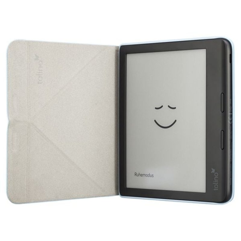 tolino vision color - Origami Falttasche - Blau Kompatibel mit dem tolino vision color