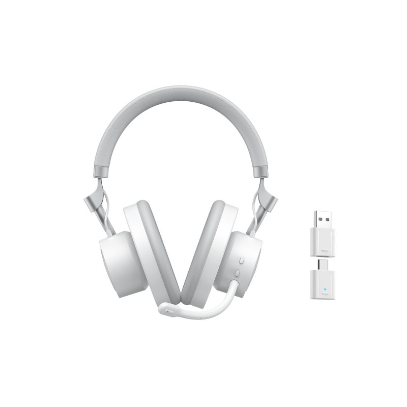 Havit Fuxi-H8 (White) Casques Avec fil &sans fil Arceau Gaming USB Type-C Bluetooth Blanc