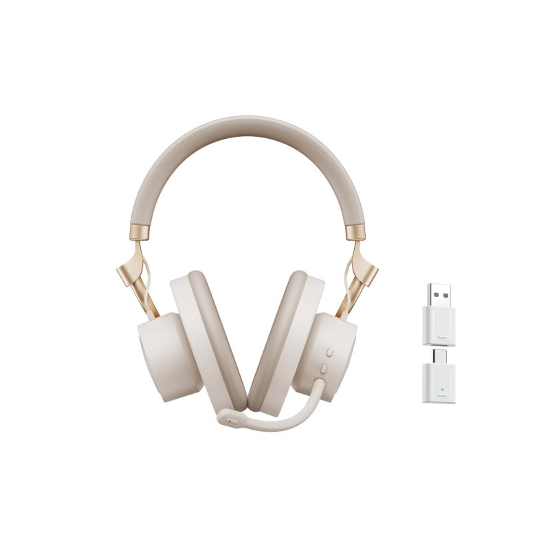Havit Fuxi-H8 - wireless gaming headphones (gold)