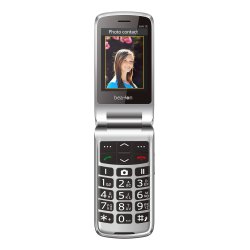 Beafon SL645 LTE 7.11 cm (2.8") 120 g Black, Silver Senior phone