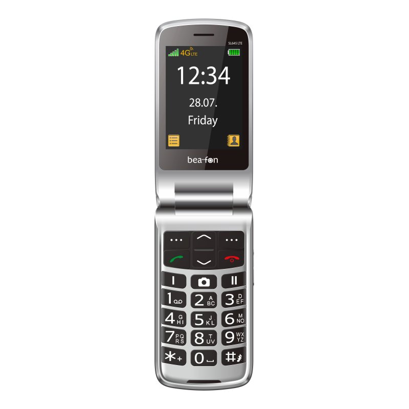 bea-fon SL645 LTE schwarz-silber