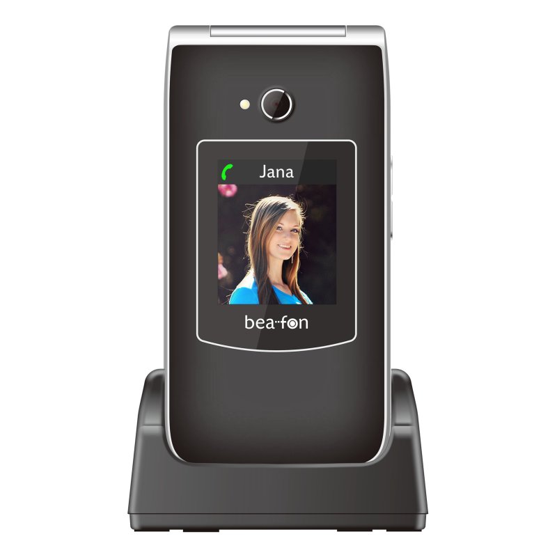 Beafon SL645 LTE 7,11 cm (2.8") 120 g Noir, Argent Téléphone pour seniors