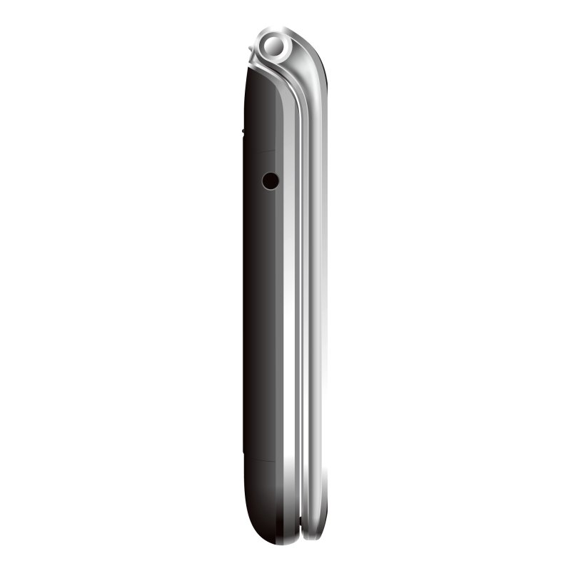 Beafon SL645 LTE 7.11 cm (2.8") 120 g Black, Silver Senior phone
