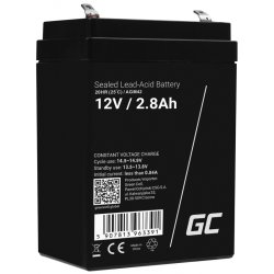Green Cell AGM42 industrial rechargeable battery Sealed Lead Acid (VRLA) 2800 mAh 12 V