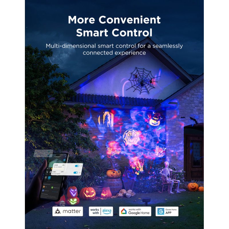 Govee H7071 Spot d'éclairage intelligent Wi-Fi/Bluetooth