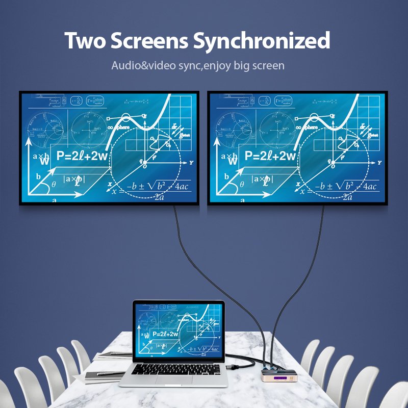 Vention ACBG0-EU répartiteur vidéo HDMI 2x HDMI