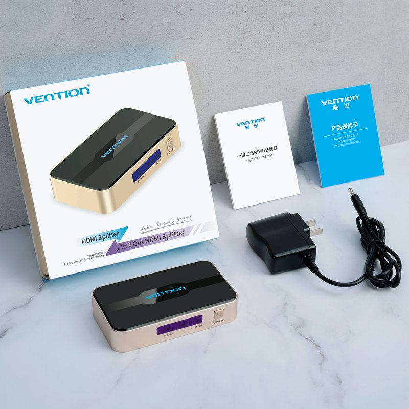 Vention ACBG0-EU répartiteur vidéo HDMI 2x HDMI