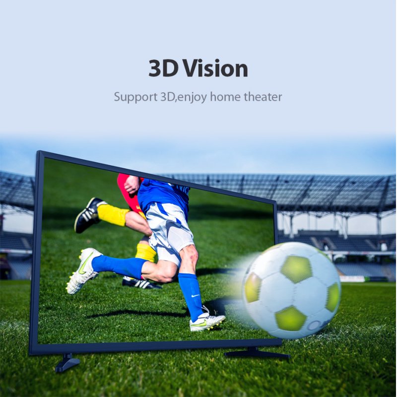 Vention 1 In 2 Out HDMI Splitter 4K@30Hz Gold Aluminum Alloy Type