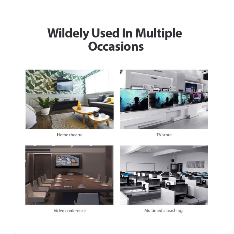 Vention ACBG0-EU répartiteur vidéo HDMI 2x HDMI