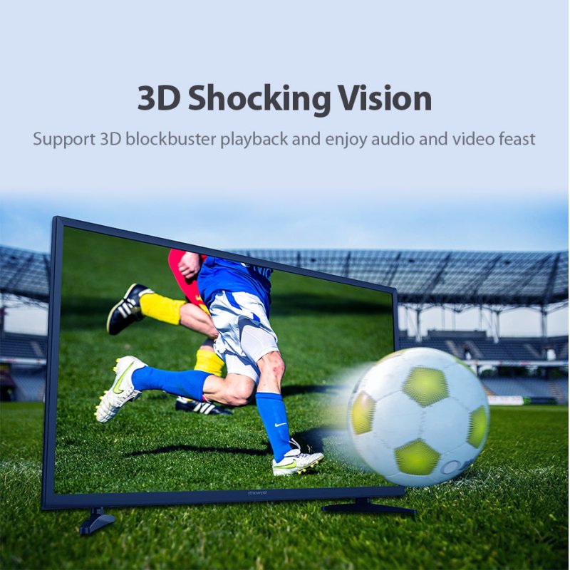 Splitter HDMI 4K Vention 4 ports (Noir/Or)