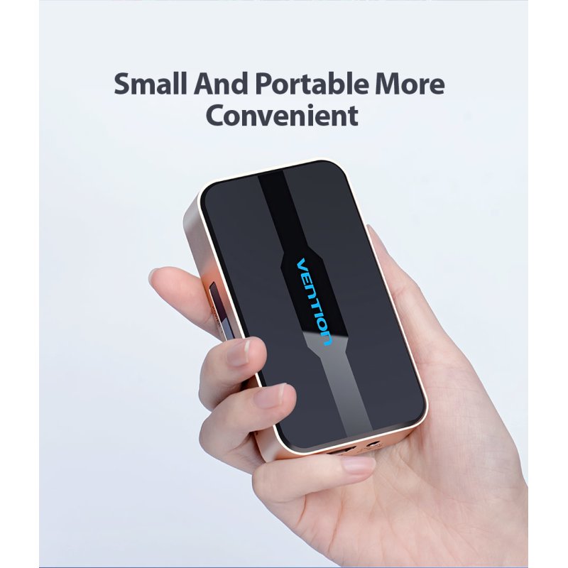 Splitter HDMI 4K Vention 4 ports (Noir/Or)