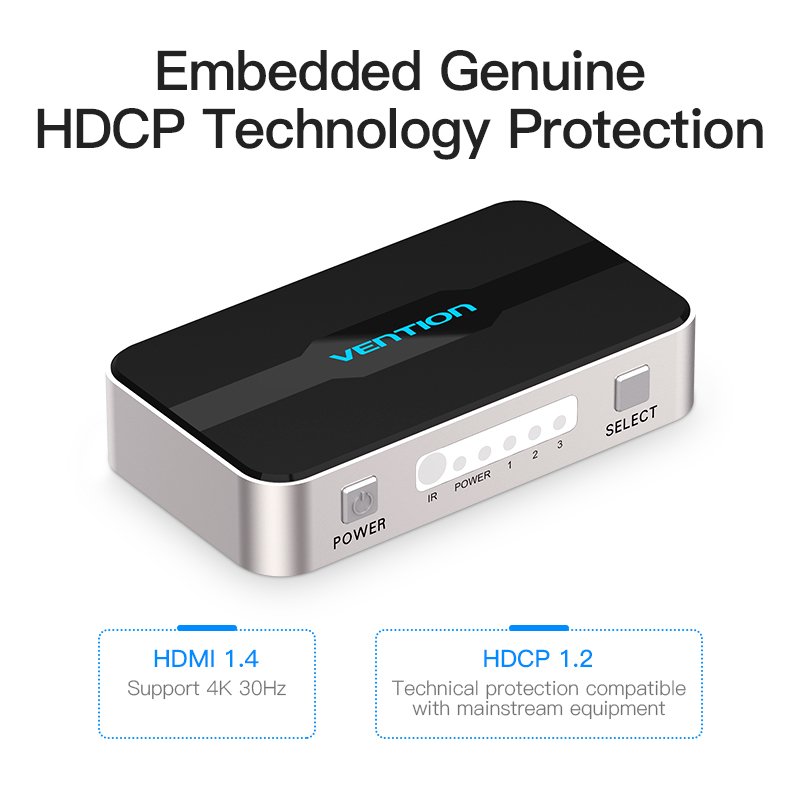 Vention AFFH0 commutateur vidéo HDMI