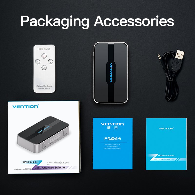 Vention AFFH0 commutateur vidéo HDMI