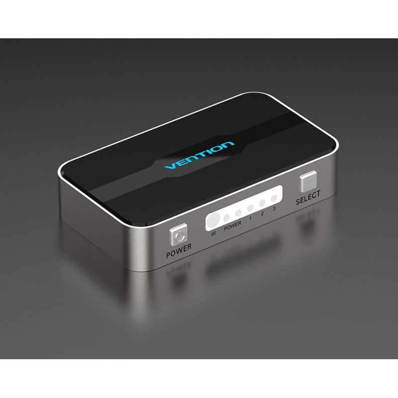 Switch HDMI Vention 3 ports (3 entrées / 1 sortie) (Gris)
