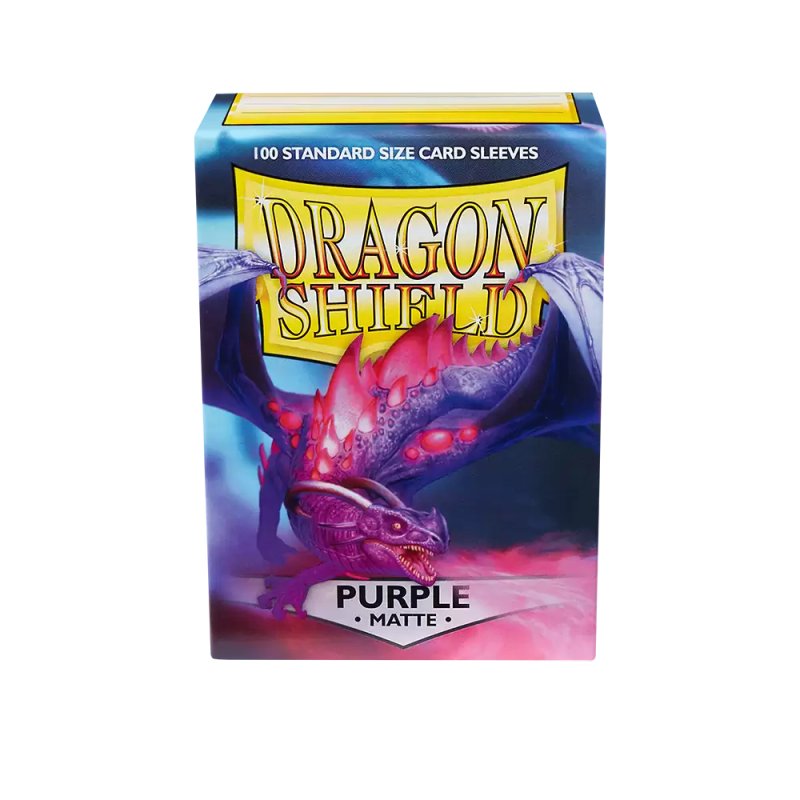 Lot de 100 Sleeves Dragon Shield Matte (Purple)