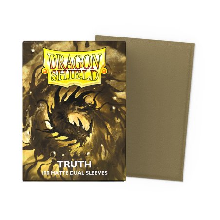 Lot de 100 Sleeves Dragon Shield Dual Matte (Truth)