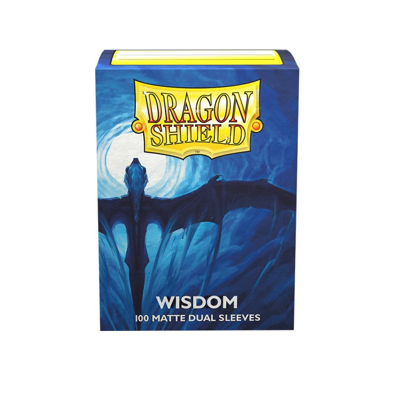 Lot de 100 Sleeves Dragon Shield Dual Matte (Wisdom)