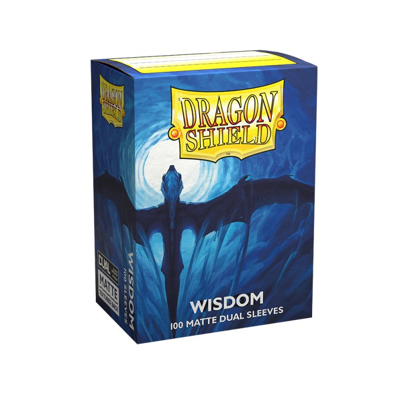 Lot de 100 Sleeves Dragon Shield Dual Matte (Wisdom)